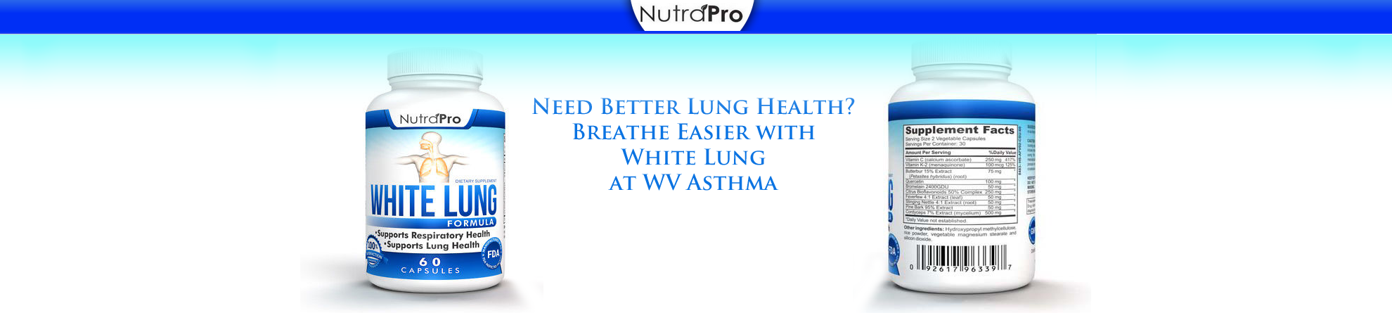 White Lung by NutraPro